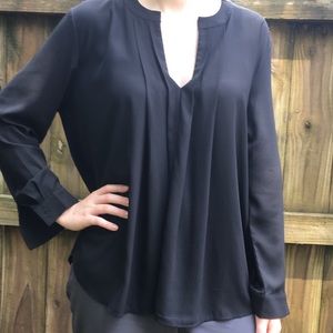 Ann Taylor black elegant shirt